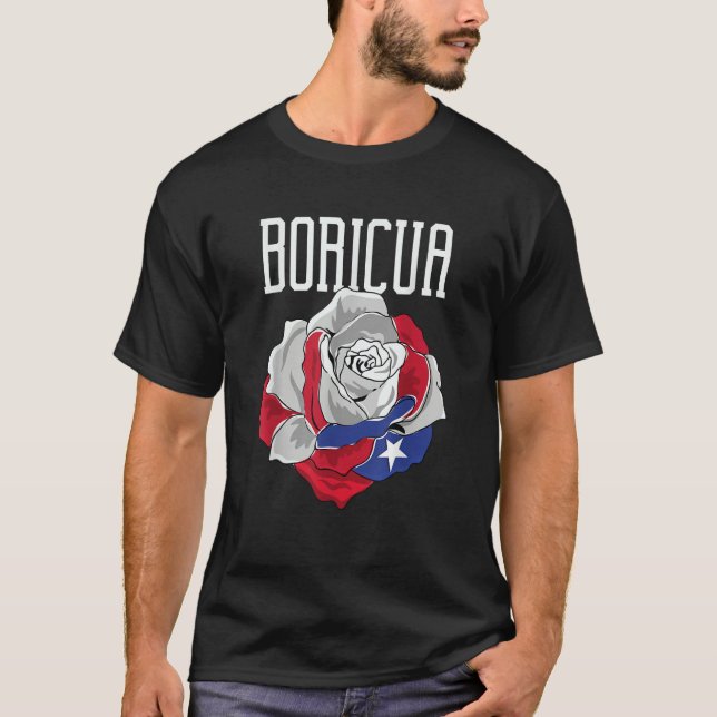 Puerto Rico Puerto Rican Boricua T-Shirt (Front)