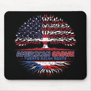 Puerto Rico Puerto Rican US American USA United Mouse Pad