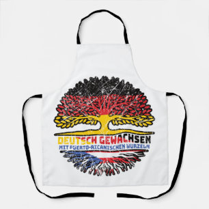Puerto Rico Puerto-ricanisch Deutsch Deutschland Apron