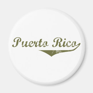 Puerto Rico Revolution Style Magnet
