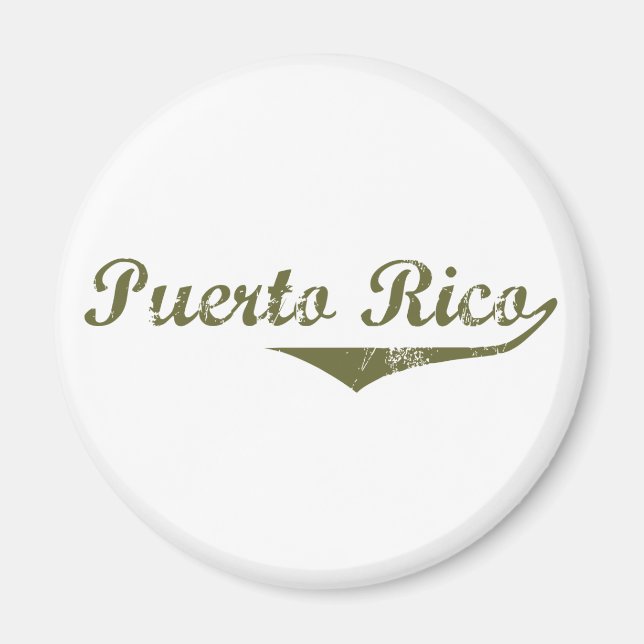 Puerto Rico Revolution Style Magnet (Front)