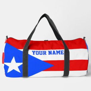 Puerto Rico Rican Flag Stadium Duffle Bag