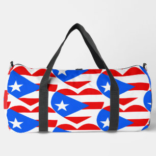Puerto Rico Rican Flag Stadium Duffle Bag
