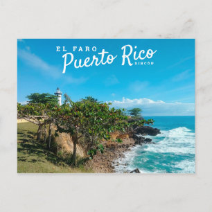 Puerto Rico, Ricon, El Faro Postcard