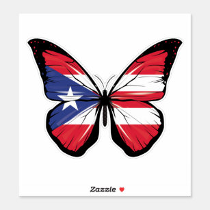 Puerto Rico ripped Flag