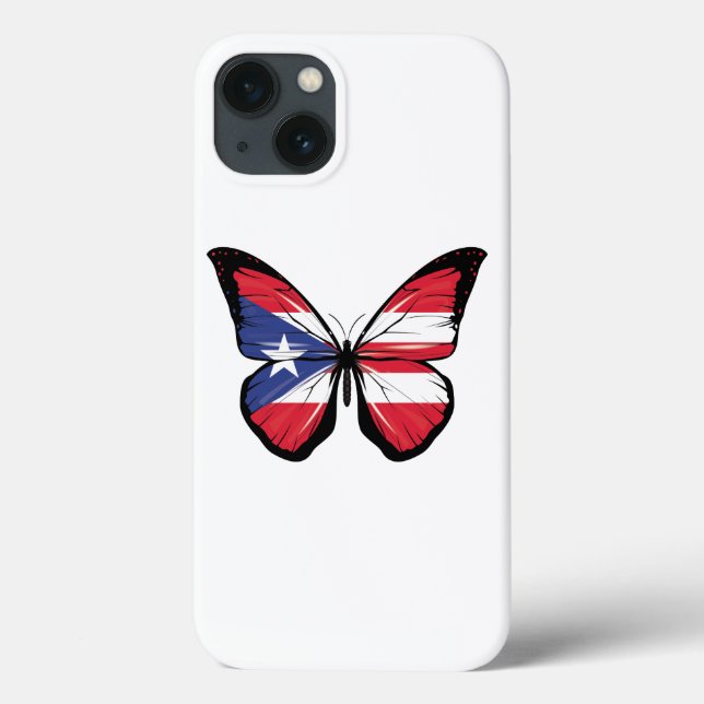 Puerto Rico ripped Flag  Case-Mate iPhone Case (Back)