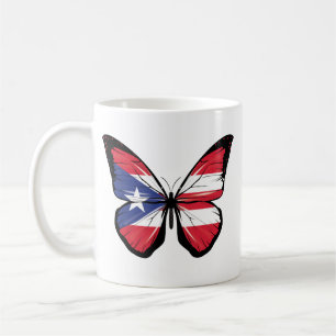 Puerto Rico ripped Flag Coffee Mug