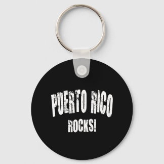 Puerto Rico Rocks! Key Ring