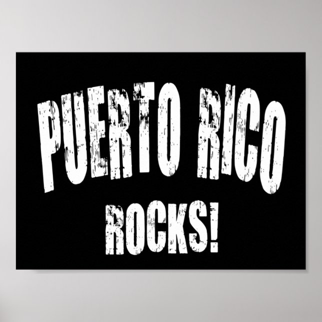 Puerto Rico Rocks! Poster (Front)