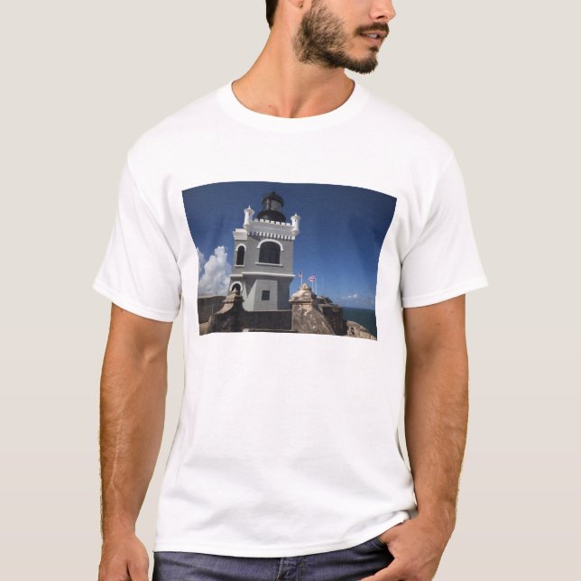 Puerto Rico, San Juan, Old San Juan, El Morro T-Shirt (Front)