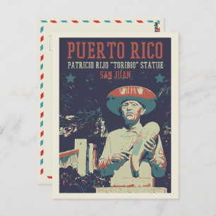 Puerto Rico, San Juan, Patricio Rijo Toribio Postc Postcard