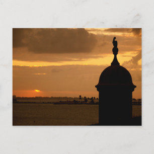 Puerto Rico - San Juan - Sunset Postcard