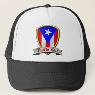 Puerto Rico - Shield2 Trucker Hat