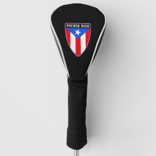 Puerto Rico Shield Golf Head Cover