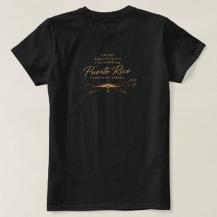 Puerto Rico Siempre Me Espera   Travel & Diaspora T-Shirt