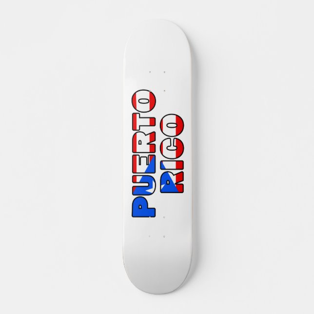 Puerto Rico Skateboard (Front)