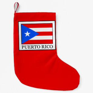 Puerto Rico Small Christmas Stocking