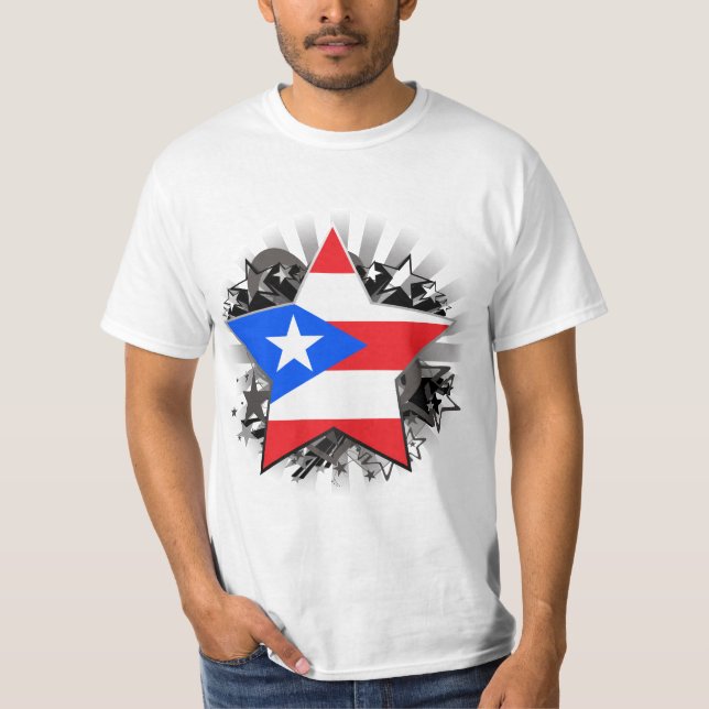 Puerto Rico Star T-Shirt (Front)