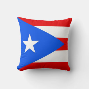 Puerto Rico State Flag American MoJo Pillow