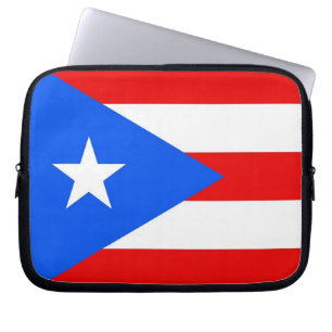 Puerto Rico State Flag Laptop Sleeve
