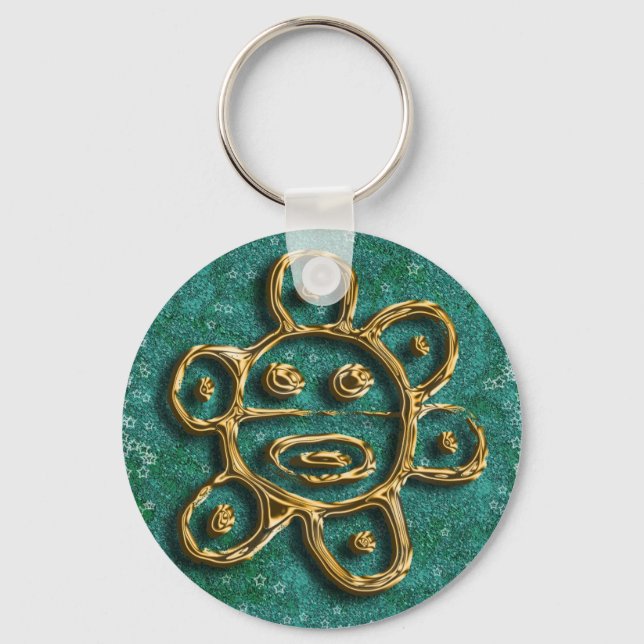 Puerto Rico - sun Key Ring (Front)