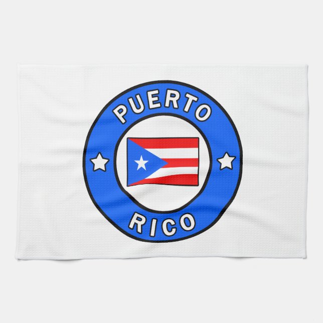 Puerto Rico Tea Towel (Horizontal)