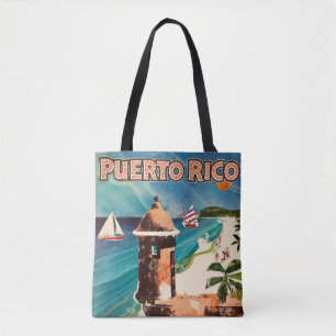 Puerto Rico Travel Tote Bag