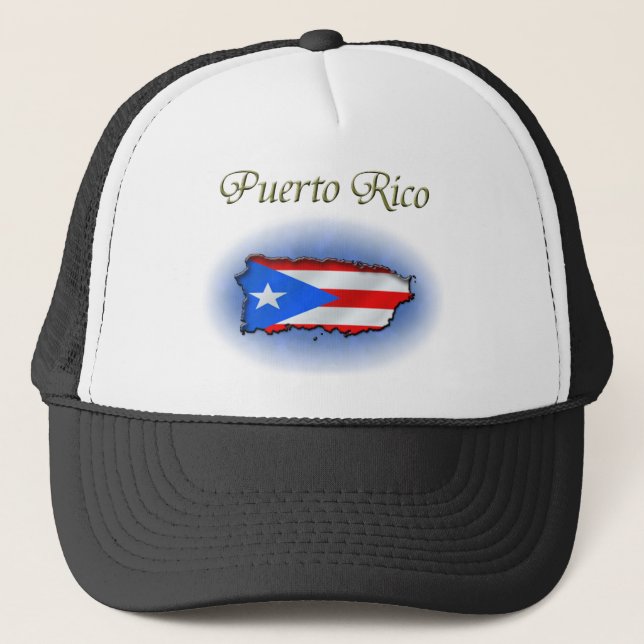 Puerto Rico Trucker Hat (Front)