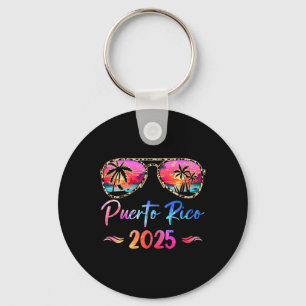 Puerto Rico Vacation 2025 Matching Group Family Su Key Ring