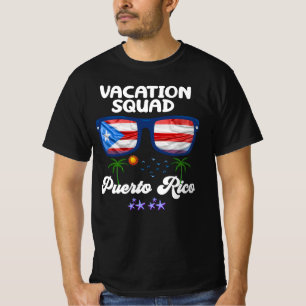 Puerto Rico Vacation Squad Group Matching  T-Shirt