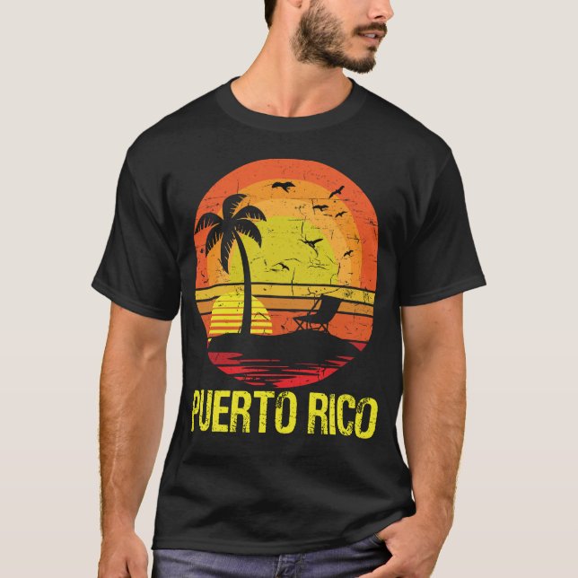 Puerto Rico Vacation Trip Puerto Rico Souvenirs T-Shirt (Front)