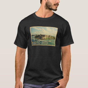 Puerto Rico Vintage Travel T-shirt