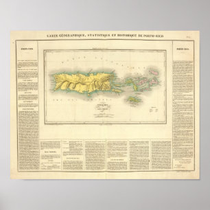 Puerto Rico, Virgin Islands Poster