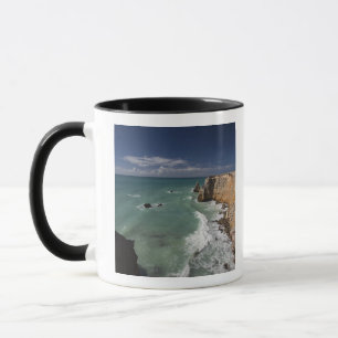Puerto Rico, West Coast, Cabo Rojo, coastline 2 Mug