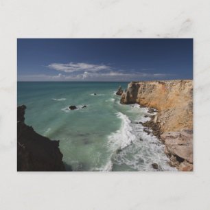 Puerto Rico, West Coast, Cabo Rojo, coastline 2 Postcard
