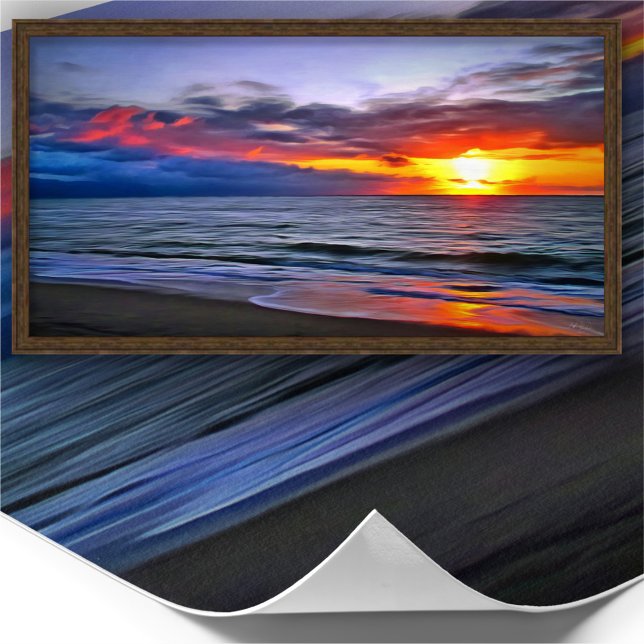 Puerto Sunset 1739 Art Print (Creator Uploaded)