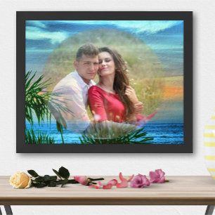 Puerto Sunset Love 1557 Art Print