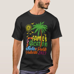 Puerto Vallarta Matching Vacation 2023 Mexico Souv T-Shirt