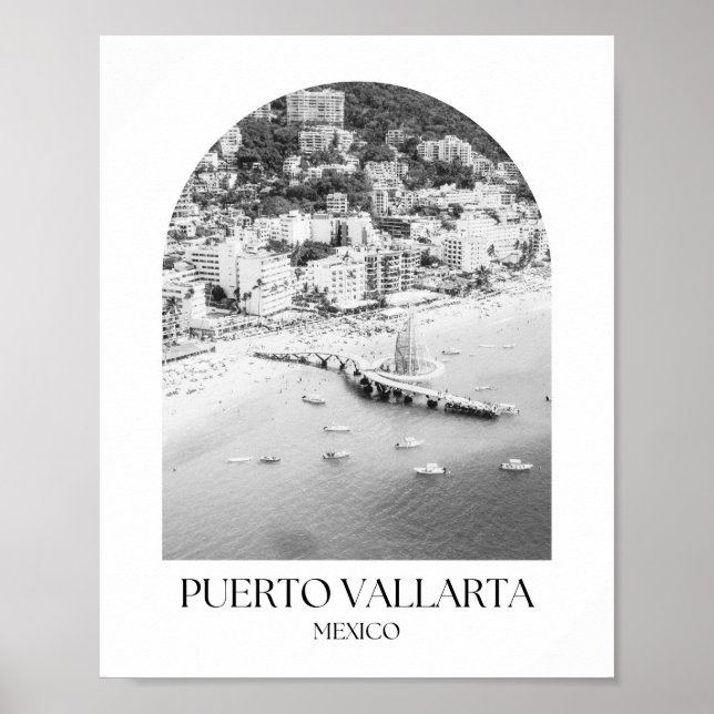 Puerto Vallarta Mexico Arch Photo Print (Front)