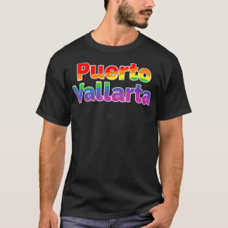 Puerto Vallarta Mexico Gay Pride Parade Rainbow F T-Shirt