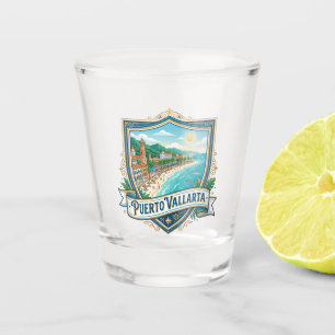 Puerto Vallarta Mexico Shot Glass