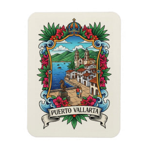 Puerto Vallarta Mexico Travel Magnet