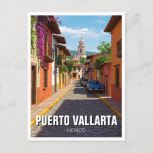 Puerto Vallarta Mexico Travel Postcard
