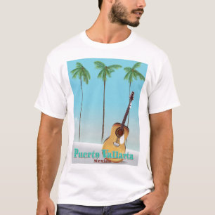 Puerto Vallarta Mexico travel poster T-Shirt