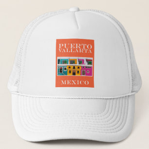 Puerto Vallarta Mexico Trucker Hat