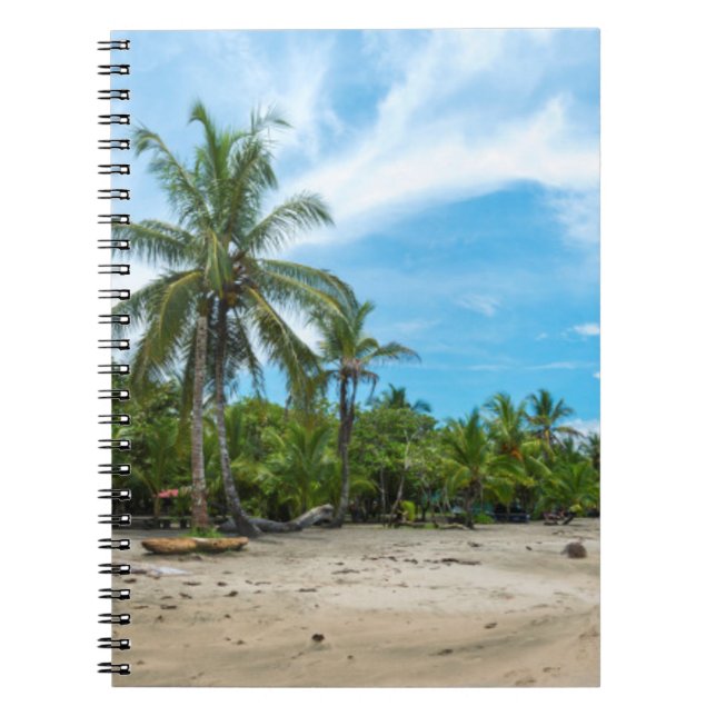 Puerto Viejo Beach Notebook (Front)