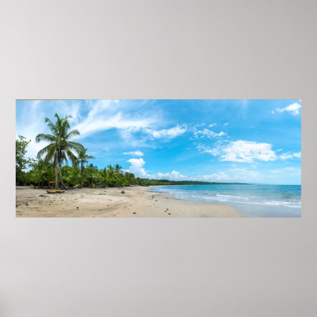 Puerto Viejo Beach Poster (Front)