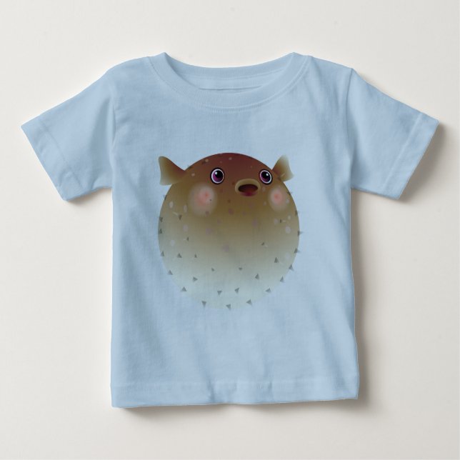 Puffer fish baby T-Shirt (Front)