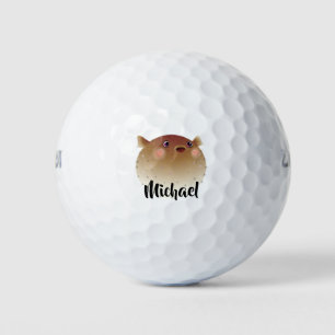 Puffer Fish Golf Balls