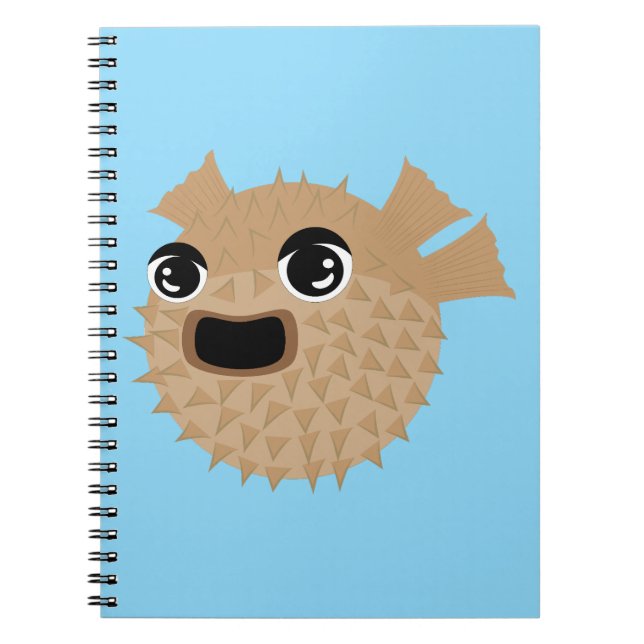 Puffer Fish Notebook (Front)